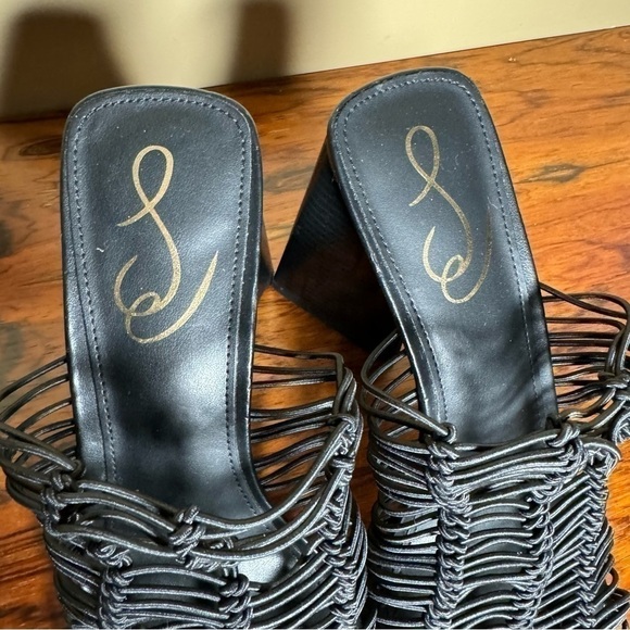 Sam Edelman Laurette Block Heel Mule black - size 8.5 - Picture 7 of 14